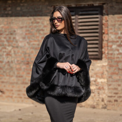 Palerina od kašmira sa lisicom